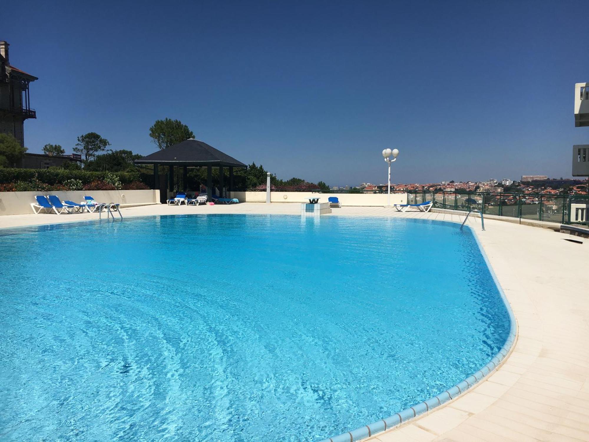 Appartement Piscine Terrasse 1 Min Plage Et Golf Bidart Exterior foto